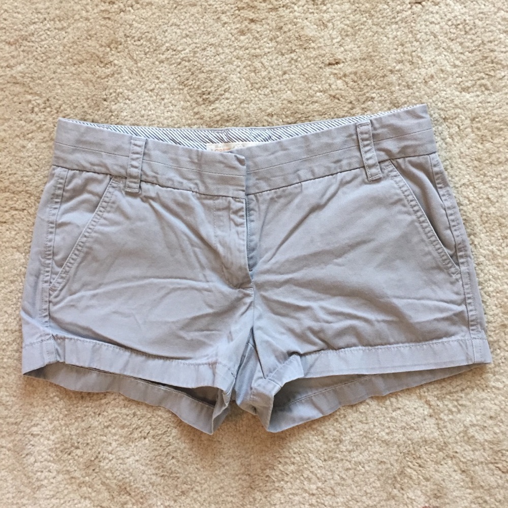 J. Crew | Broken-In Chino Shorts | Gray